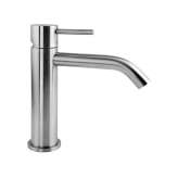 Bateria umywalkowa nablatowa jednouchwytowa ze stali nierdzewnej bez odpływu Fir Italia CleoSteel 48 - 4811300
