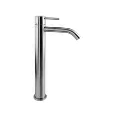 Bateria umywalkowa nablatowa jednouchwytowa ze stali nierdzewnej bez odpływu Fir Italia CleoSteel 48 - 4811400