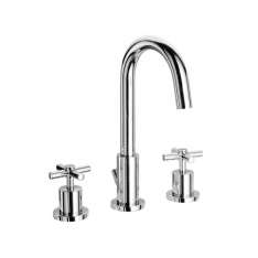 Bateria umywalkowa nablatowa 3-otworowa z perlatorem Fir Italia Cora 35 - 3512365