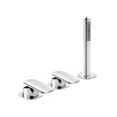 Zestaw wannowy z 3 otworami Fir Italia Dynamica 88 - 8848442