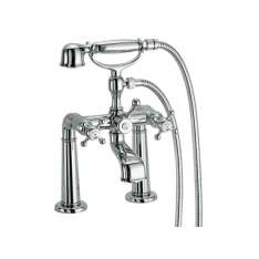 Bateria wannowa 2-otworowa z główką prysznicową Fir Italia Melrose 22 - 2247832