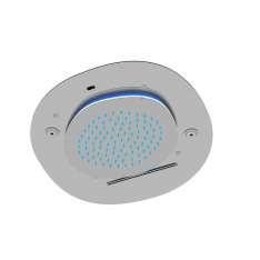 Głowica prysznicowa ze stali nierdzewnej do zabudowy z diodami LED Fir Italia My Wellness - 9372928