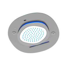 Głowica prysznicowa ze stali nierdzewnej do zabudowy z diodami LED Fir Italia My Wellness - 9372938