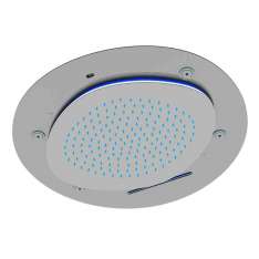 Głowica prysznicowa ze stali nierdzewnej do zabudowy z diodami LED Fir Italia My Wellness - 9372988