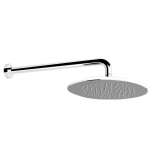 Chromowana głowica prysznicowa do montażu na ścianie Fir Italia 9370944