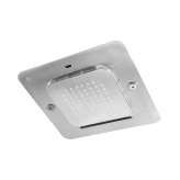 Głowica prysznicowa LED ze stali nierdzewnej montowana w suficie Fir Italia ShowersSteel - 8572348