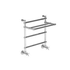 Chromowany pionowy ścienny podgrzewacz do ręczników Fir Italia SCCA02C