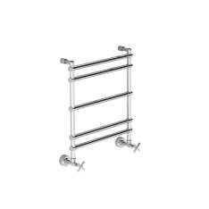 Chromowany pionowy ścienny podgrzewacz do ręczników Fir Italia SCCL02B