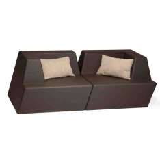 Sofa 2-osobowa z pianki Fischer Möbel Univers