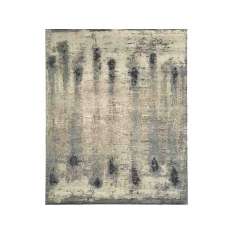 Ręcznie robiony prostokątny dywan z wełny i jedwabiu Floor_Story ANIMALIA