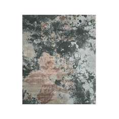 Ręcznie robiony prostokątny dywan z wełny i jedwabiu Floor_Story IBIS