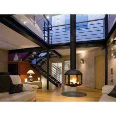 Centralny kominek wiszący Focus creation Agorafocus 850