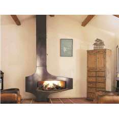 Kominek opalany drewnem Focus creation HETEROFOCUS