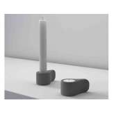 Cementowy świecznik Forma&Cemento VERTEBRA