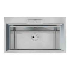 Pojedynczy wbudowany zlewozmywak ze stali nierdzewnej Foster Fl 1V 72X32 B8 INOX
