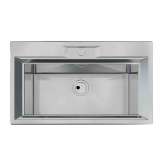 Zlewozmywak jednokomorowy, wpuszczany w blat, wykonany ze stali nierdzewnej Foster Fl 1V 72x32 S/FT INOX