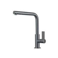 Jednouchwytowa bateria kuchenna z obrotową wylewką Foster Omega PVD GUN METAL