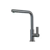 Jednouchwytowa bateria kuchenna z obrotową wylewką Foster Omega PVD GUN METAL