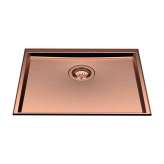 Zlewozmywak podblatowy ze stali nierdzewnej Foster Phantom BASE 50X40 COPPER