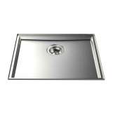 Zlewozmywak podblatowy ze stali nierdzewnej Foster Phantom BASE 50X40 INOX