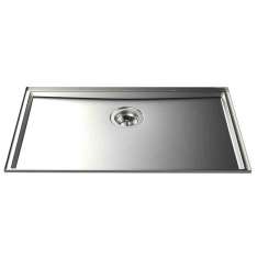 Zlewozmywak podblatowy ze stali nierdzewnej Foster Phantom BASE 71X40 INOX