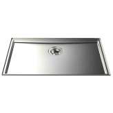 Zlewozmywak podblatowy ze stali nierdzewnej Foster Phantom BASE 71X40 INOX