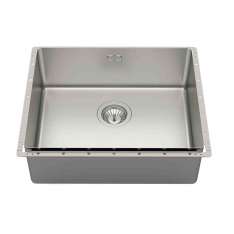 Wbudowany zlewozmywak ze stali nierdzewnej Foster Phantom EDGE 50X40 INOX VINTAGE