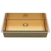 Wbudowany zlewozmywak ze stali nierdzewnej Foster Phantom EDGE 71X40 GOLD
