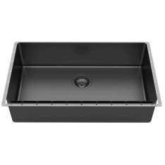 Wbudowany zlewozmywak ze stali nierdzewnej Foster Phantom EDGE 71X40 GUNMETAL