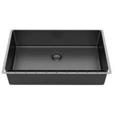 Wbudowany zlewozmywak ze stali nierdzewnej Foster Phantom EDGE 71X40 GUNMETAL VINTAGE