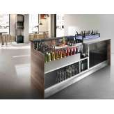 Lada barowa ze stali nierdzewnej Frigomeccanica WORKSTATION COCKTAIL