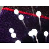 Dywanik z wiskozy wykonany ręcznie w jednolitym kolorze G.T.Design Campi di Gravità