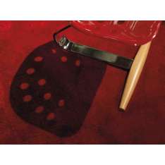 Dywanik z wiskozy wykonany ręcznie w jednolitym kolorze G.T.Design Kama