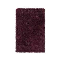 Prostokątny dywanik poliestrowy w jednolitym kolorze G.T.Design Le Materie Poliestere EBANO