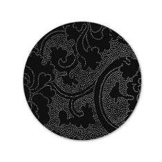 Ręcznie wykonany okrągły dywanik G.T.Design Tattoo