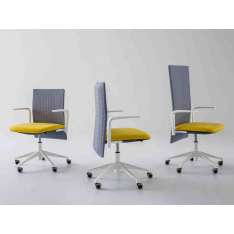 Krzesło biurowe z regulacją wysokości i podstawą 5-Spoke Gaber Elodie