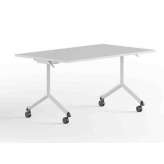 Prostokątny drewniany stół konferencyjny z opuszczanymi liśćmi Gaber FLIPWAY