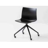 Obrotowe krzesło biurowe z technopolimeru na kółkach Gaber KANVAS 2 UR