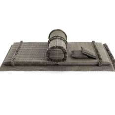 Duży materac ogrodowy z polipropylenu do zastosowań zewnętrznych GAN Garden Layers GREEN