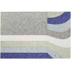 Ręcznie wykonany prostokątny dywanik GAN Nuances NAIAD