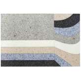 Ręcznie wykonany prostokątny dywanik GAN Nuances VOLCANO