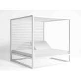 Aluminiowa leżanka ogrodowa z baldachimem w stylu współczesnym Gandiablasco Daybed ELEVADA