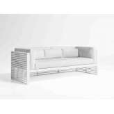 3-osobowa sofa z tkaniny ze zdejmowanym pokryciem Gandiablasco Dna