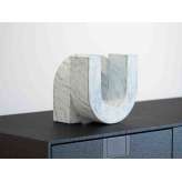Rzeźba z brązu Gardeco UNO MARBLE LOOK