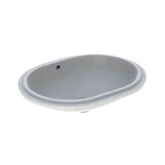 Umywalka podblatowa owalna z porcelany Vitreous China Geberit VariForm