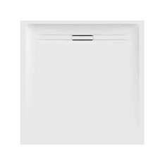 Brodzik kwadratowy antypoślizgowy z żywicy kamiennej Geberit SESTRA