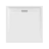 Brodzik kwadratowy antypoślizgowy z żywicy kamiennej Geberit SESTRA