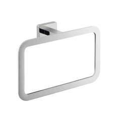 Pierścień na ręcznik ze stali nierdzewnej Gedy Atena