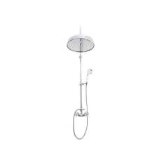Zewnętrzny zestaw prysznicowy z główką prysznicową i głowicą Gentry Home Crystal