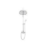 Zewnętrzny zestaw prysznicowy z główką prysznicową i głowicą Gentry Home Crystal
